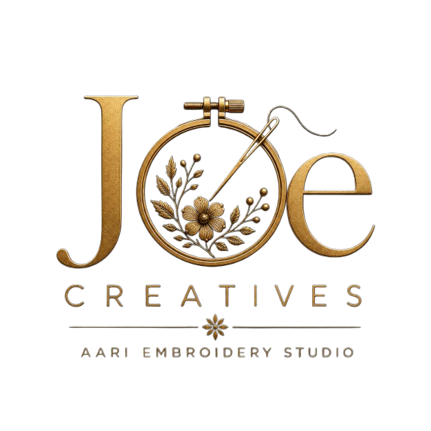 Joe Creatives embroidery hoop emblem